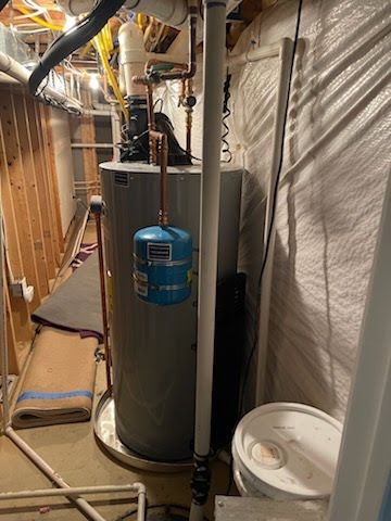 Replace gas water heater