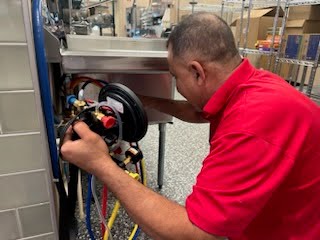 Test backflow assembly