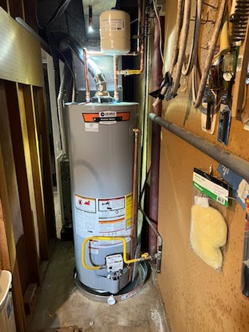 Replace gas water heater