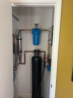 Install water filter Install water filter